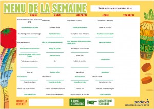 diners 16 au 20 avril