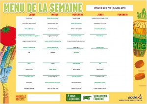 diners 9 au 13 avril